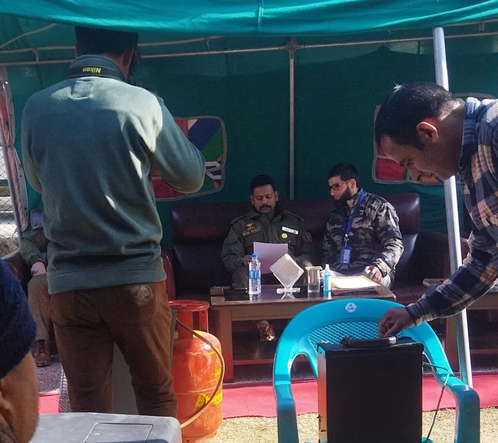 Mobility aids and sports equipment distributed under the Civic Action Programme of J&K Police