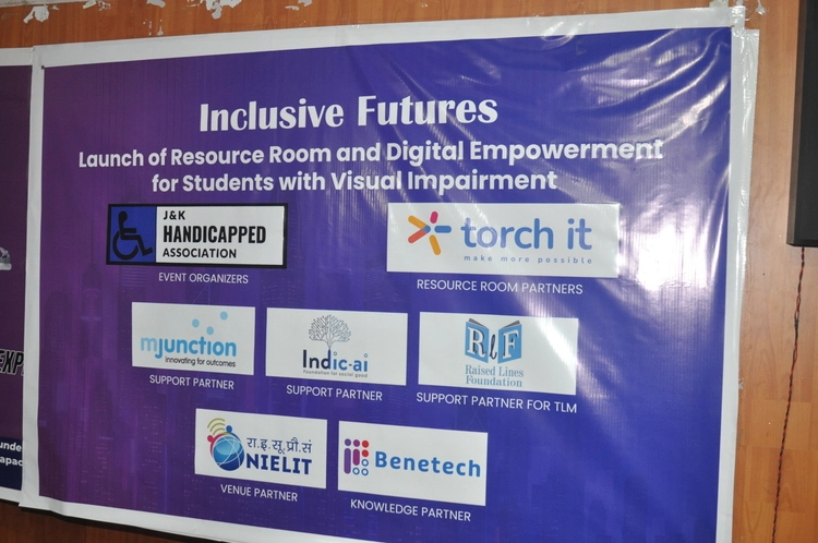 A picture from Project Jyoti organized at NIELIT, Srinagar between 8 to 10 Nov 2025.