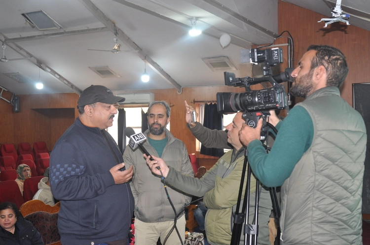 A picture from Project Jyoti organized at NIELIT, Srinagar between 8 to 10 Nov 2025.