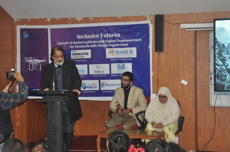 A picture from Project Jyoti organized at NIELIT, Srinagar between 8 to 10 Nov 2025.